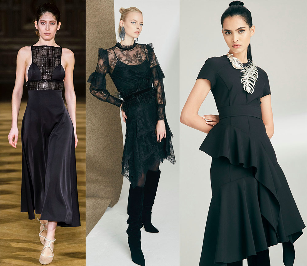 Robes noires courtes