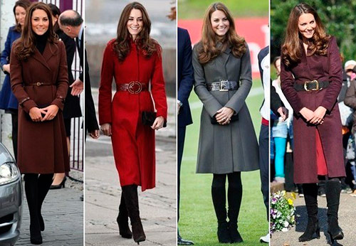 Manteau avec une ceinture - images à la mode 2025-2026