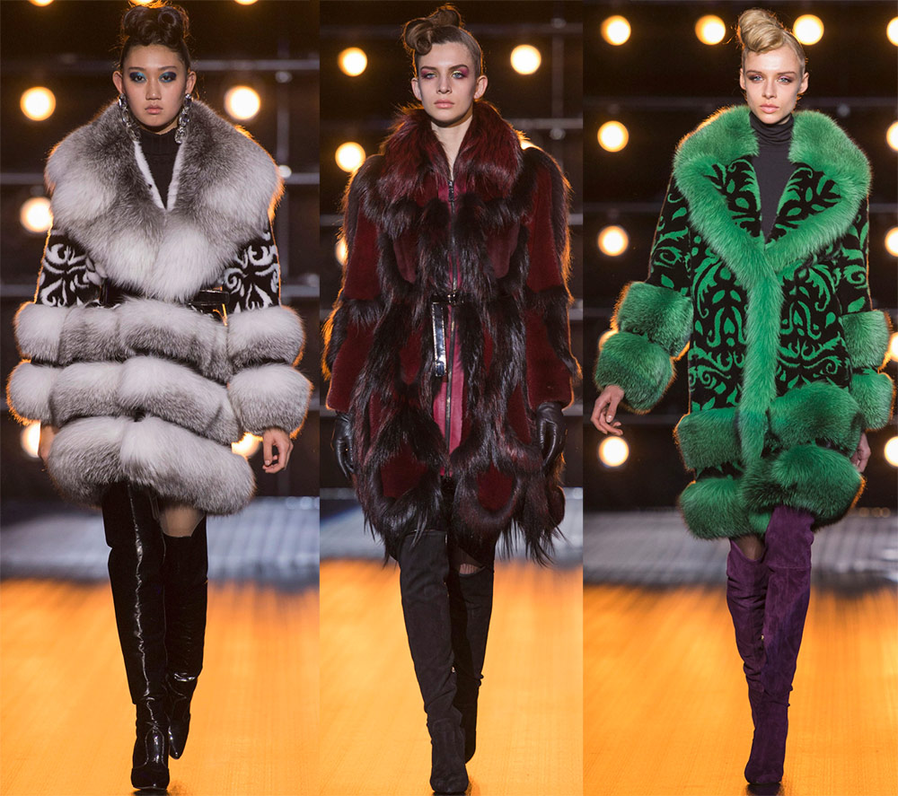 manteaux de fourrure naturelle