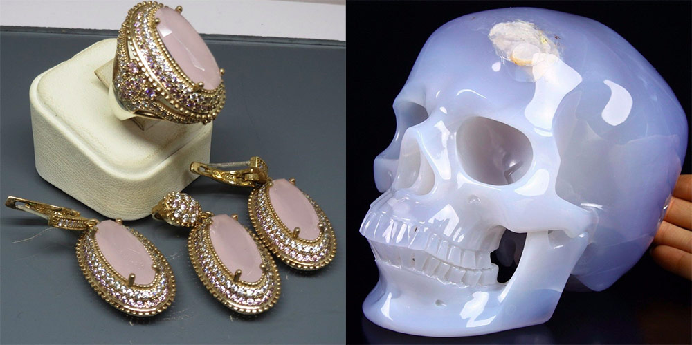 Pierre de calcédoine