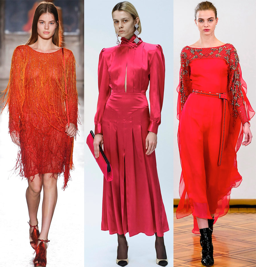 Robe rouge pour le Nouveau 2026