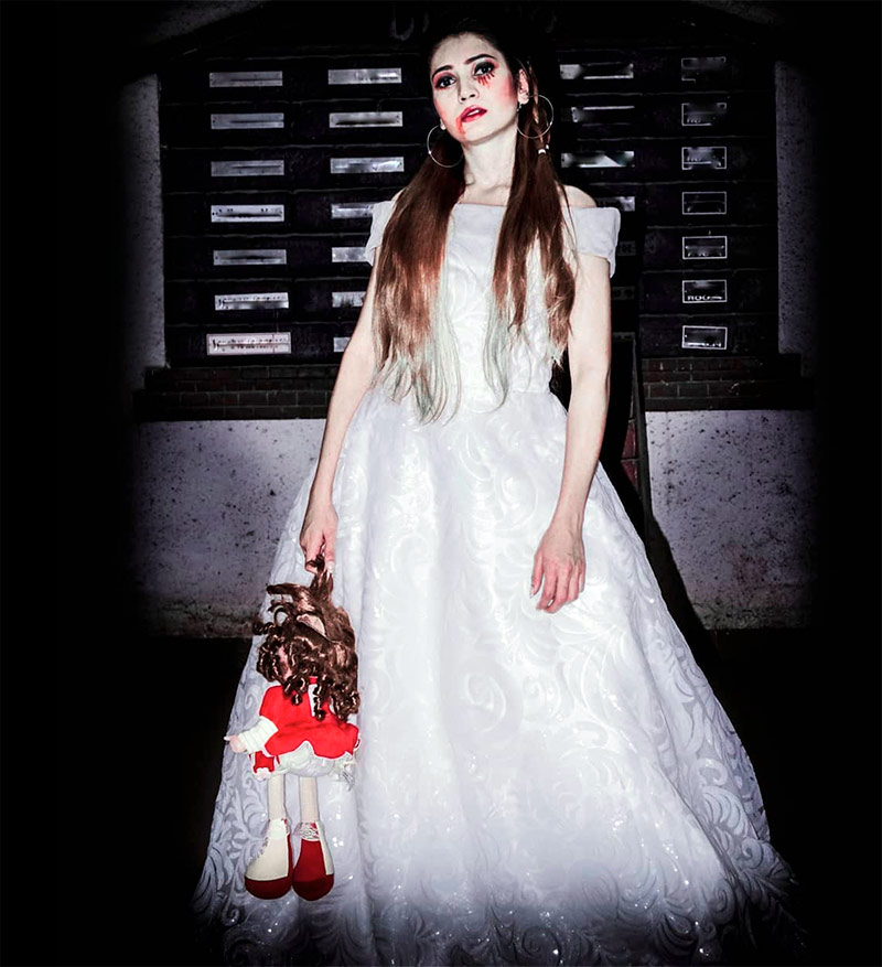 Robe de mariée Halloween