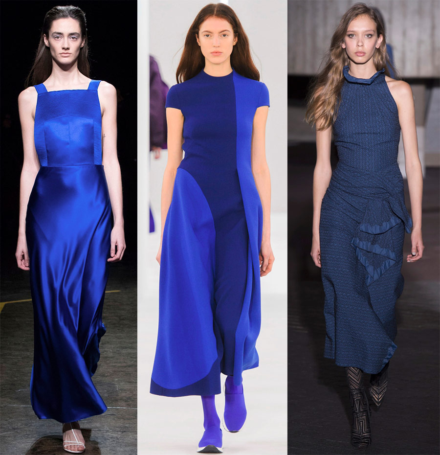 Robes bleues décontractées