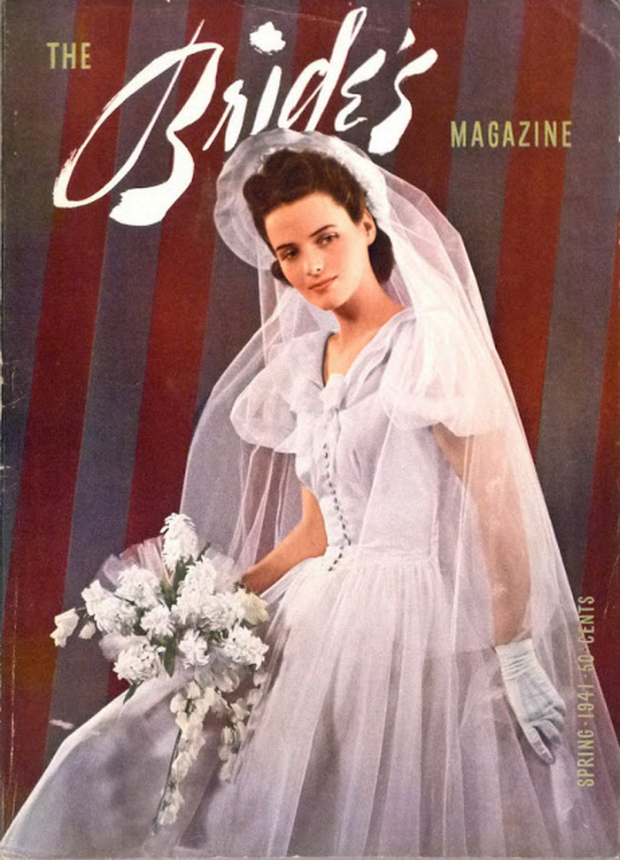 magazine de mariage des années 40