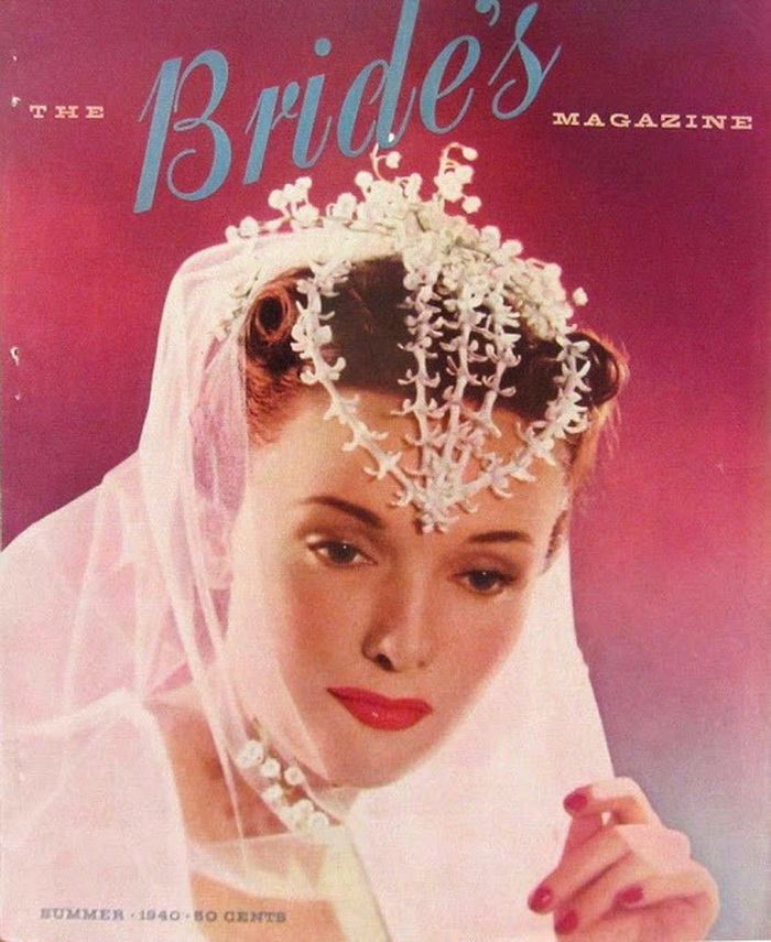 magazine de mariage des années 40