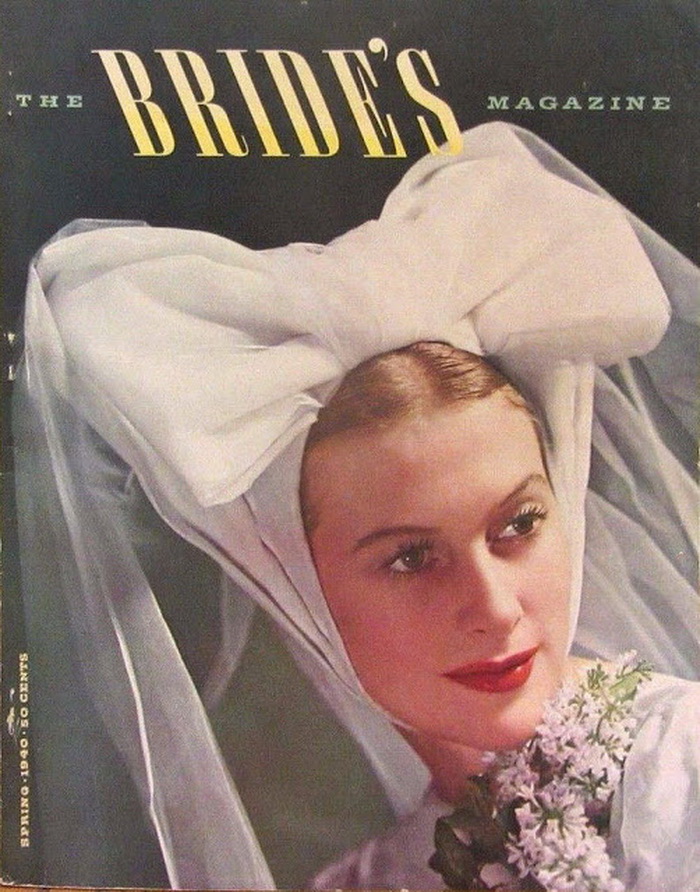 magazine de mariage des années 40