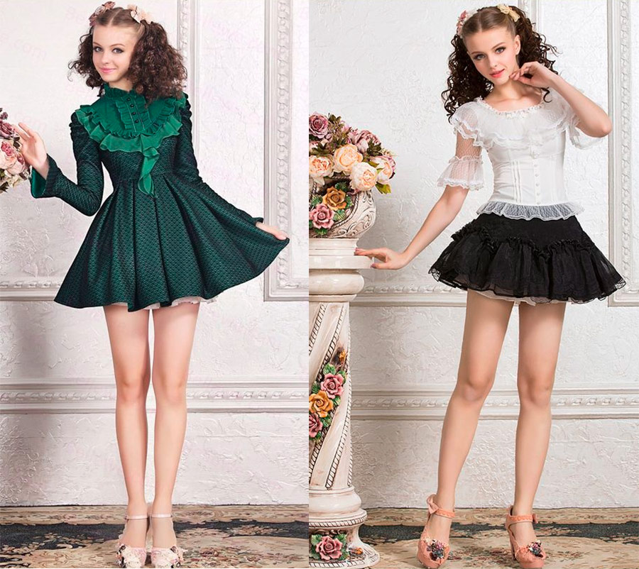 Looks Lolita luxueux