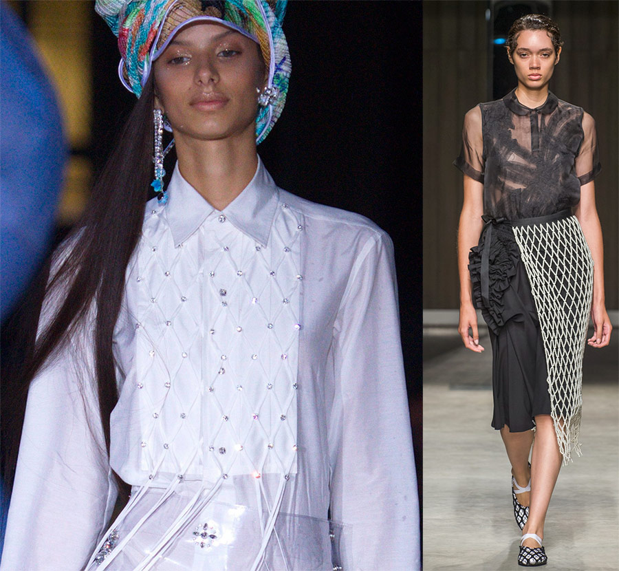 looks tendance avec mesh