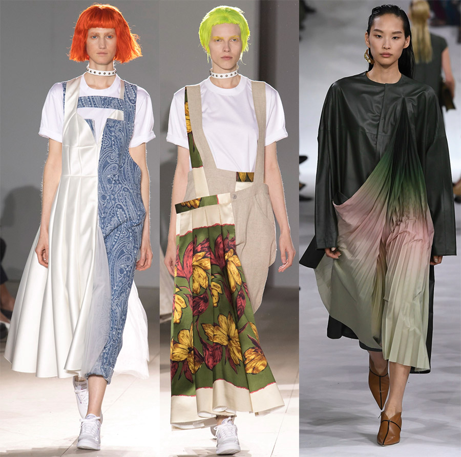 Asymétrie dans la mode féminine