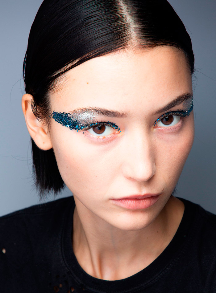 Maquillage de vacances bâclé