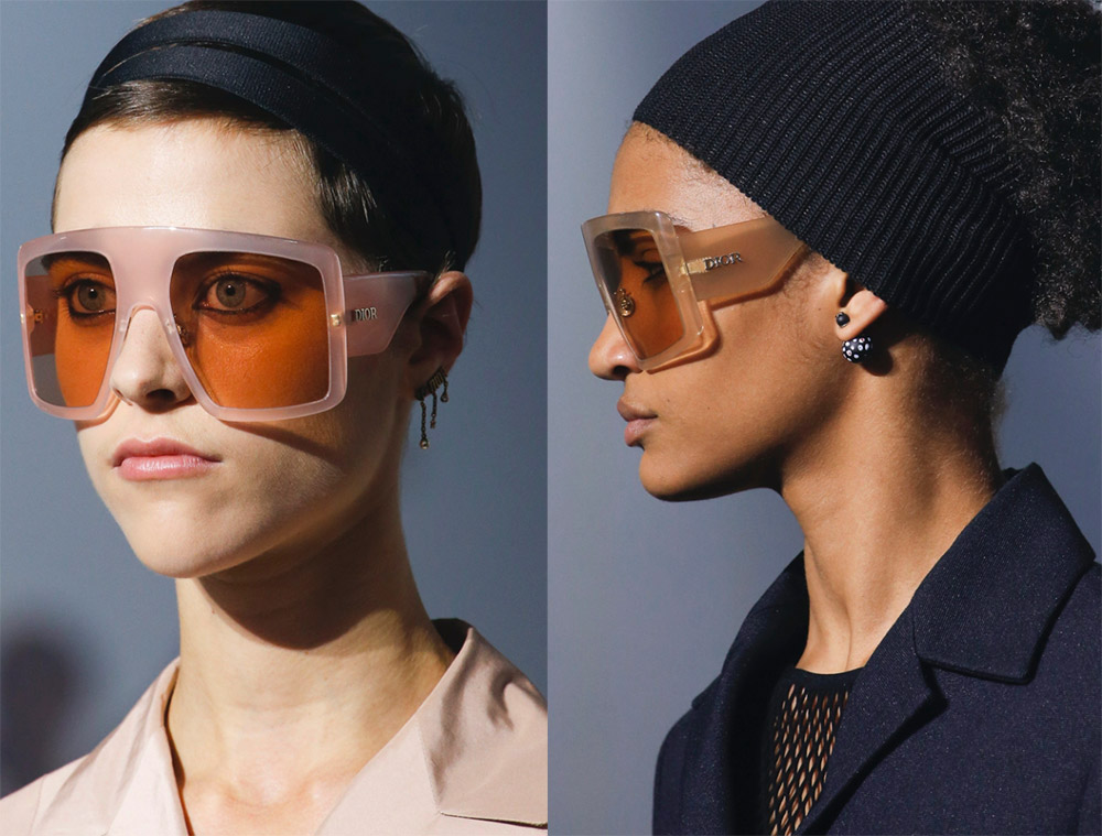 Lunettes de soleil énormes