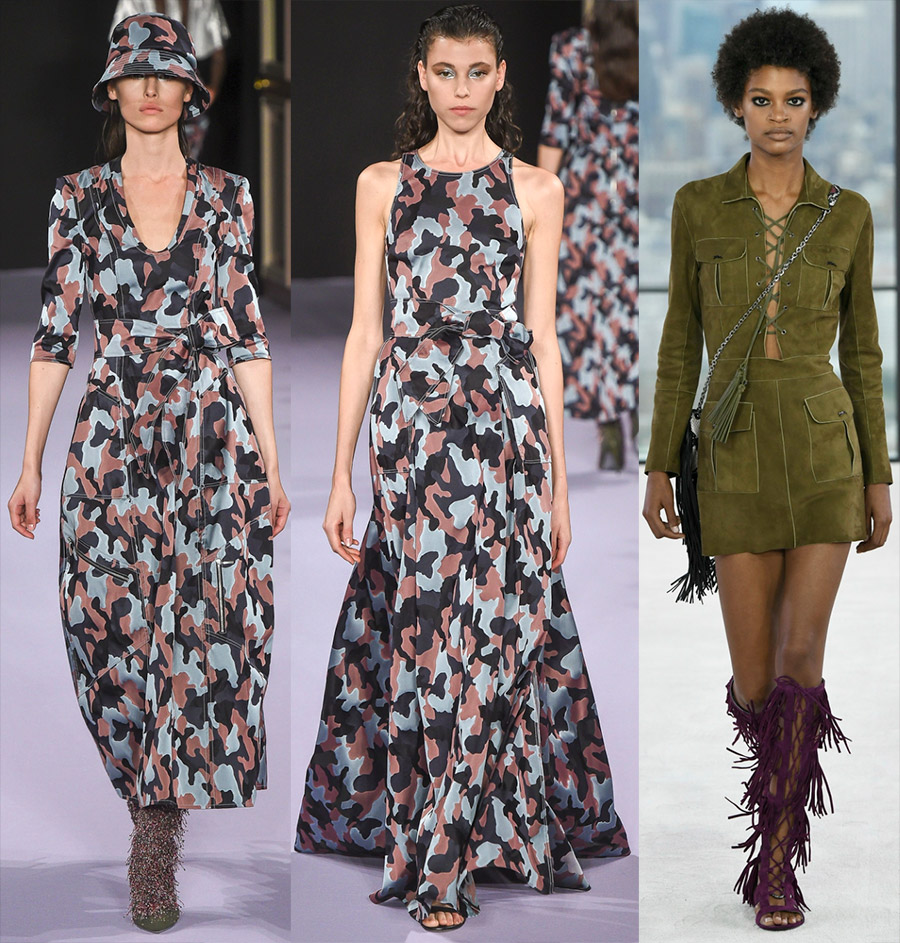 robes de style militaire