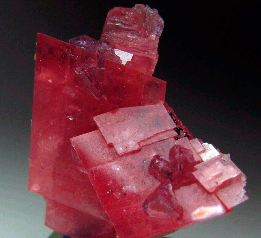 Cristaux de rhodochrosite