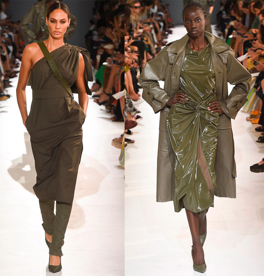 Robes de style militaire