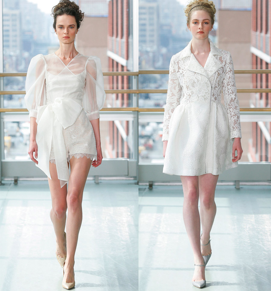 Robes de mariée courtes 2026