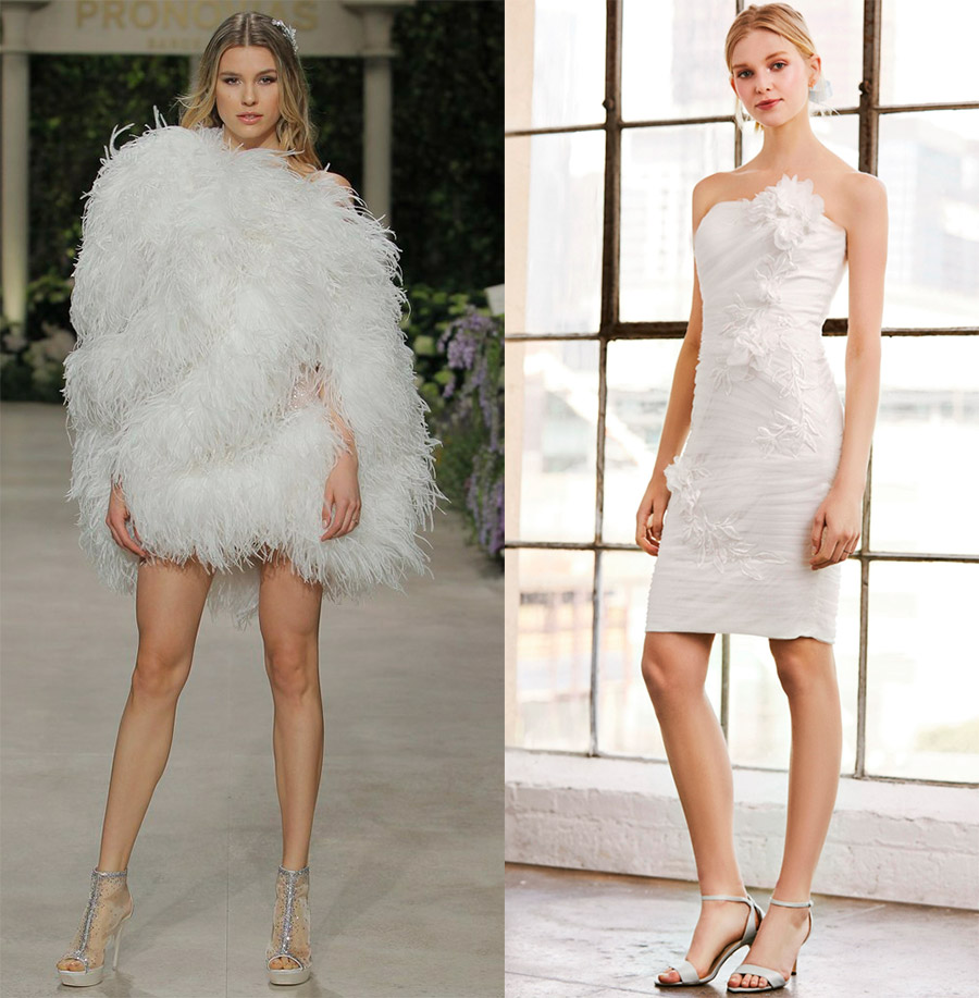 Robes de mariée courtes 2026