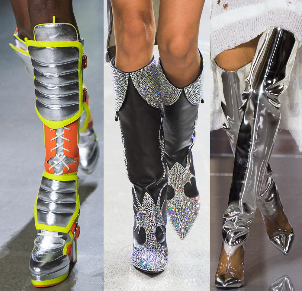 2019 bottes brillantes