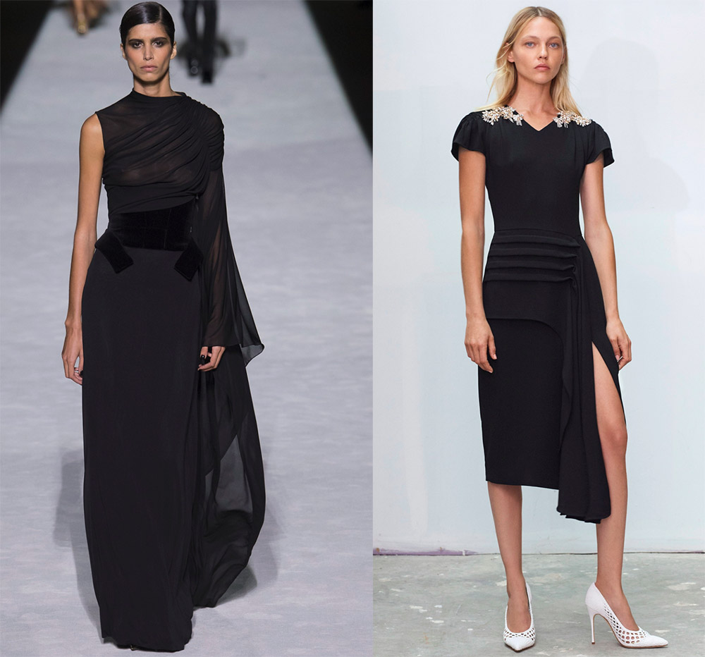 robes de soirée noires