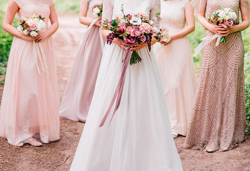 Robe de mariée effet royal