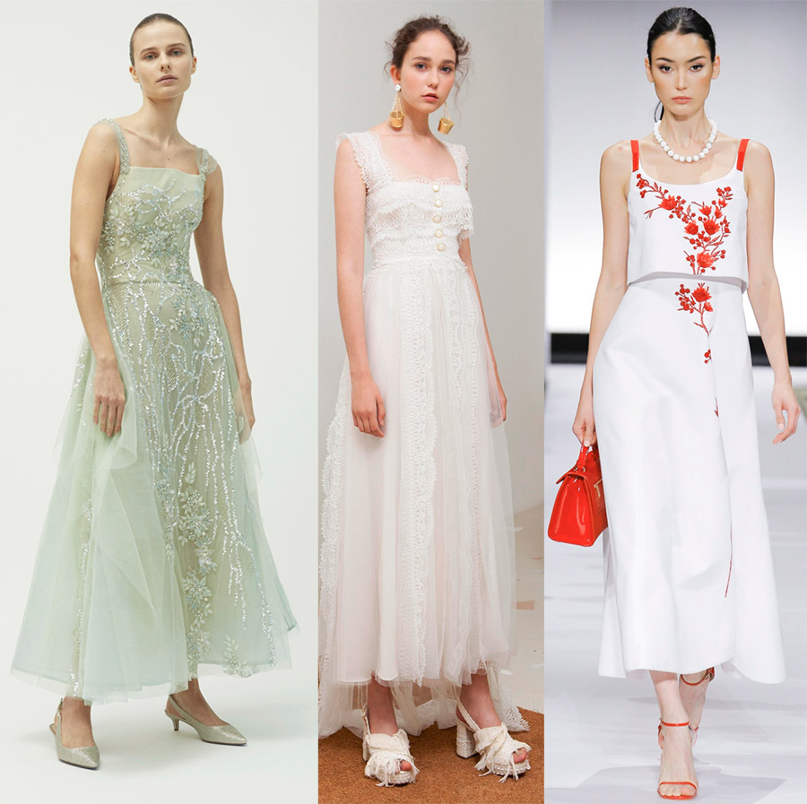 Robes d'été blanches