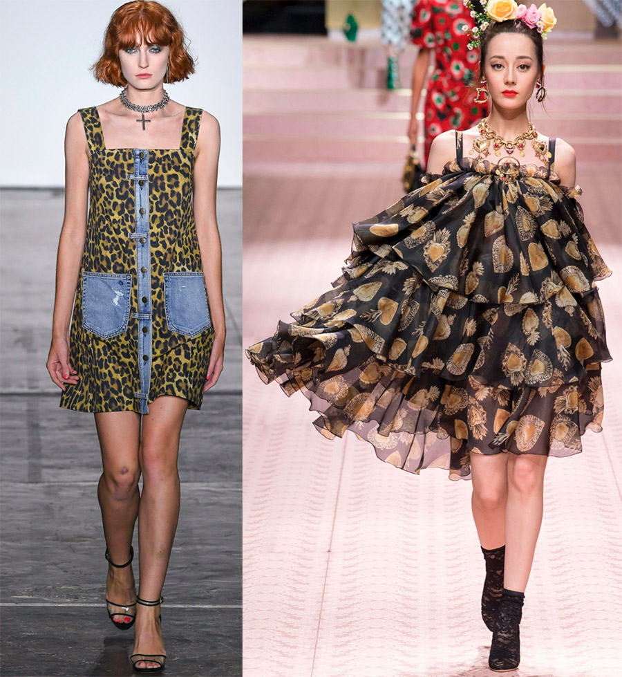 Robes d'été avec imprimés