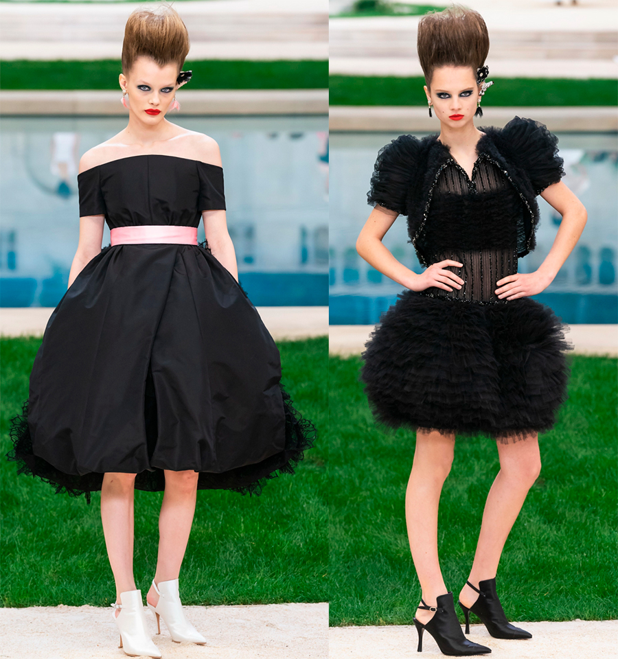 Robes noires pour les vacances