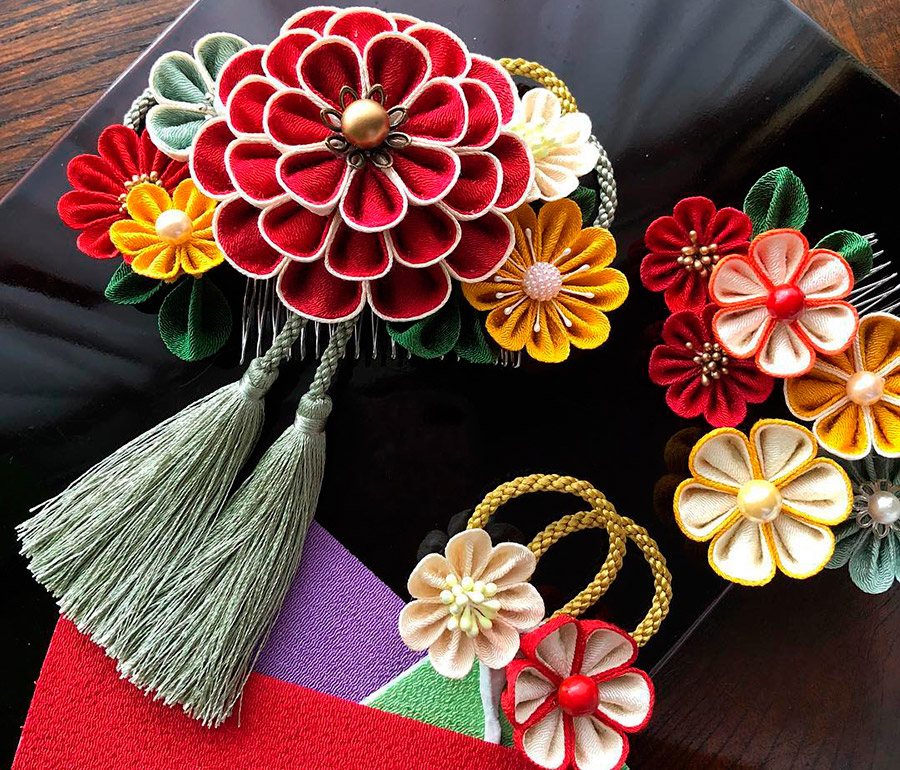 Kanzashi et tendances de la mode