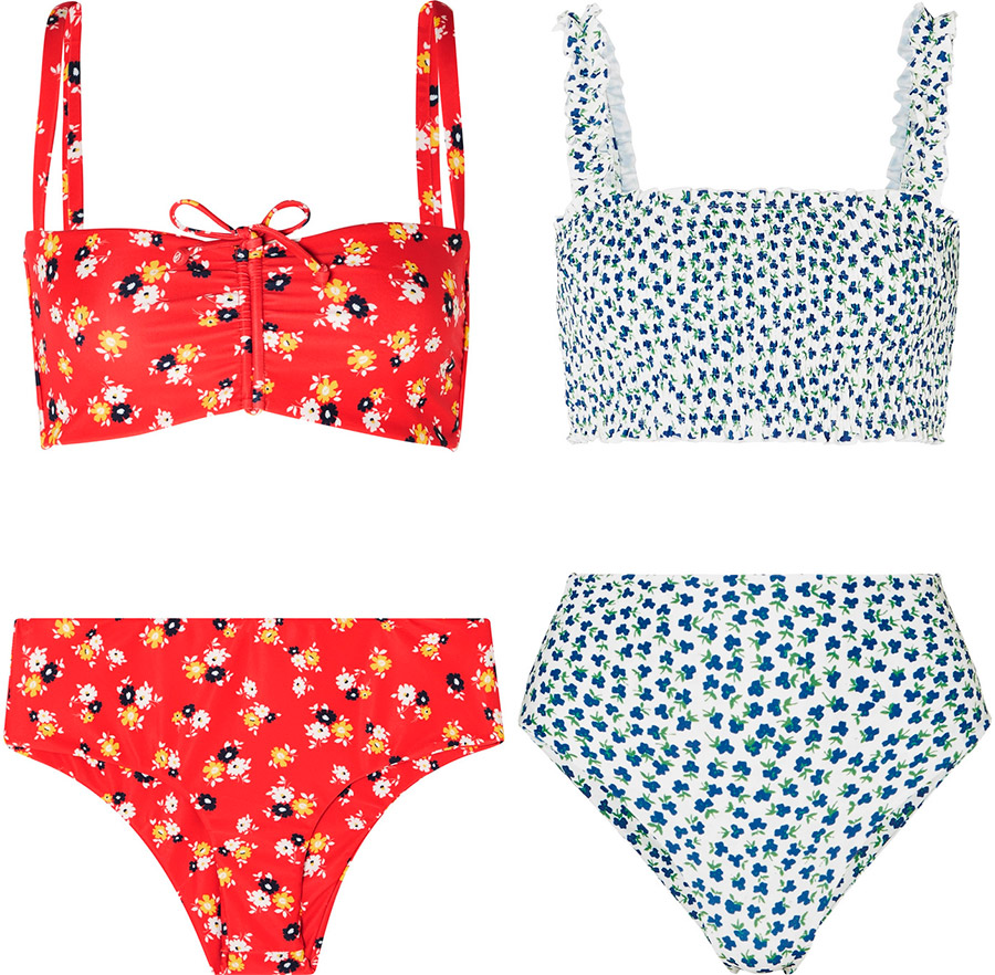 Maillots de bain de style vintage