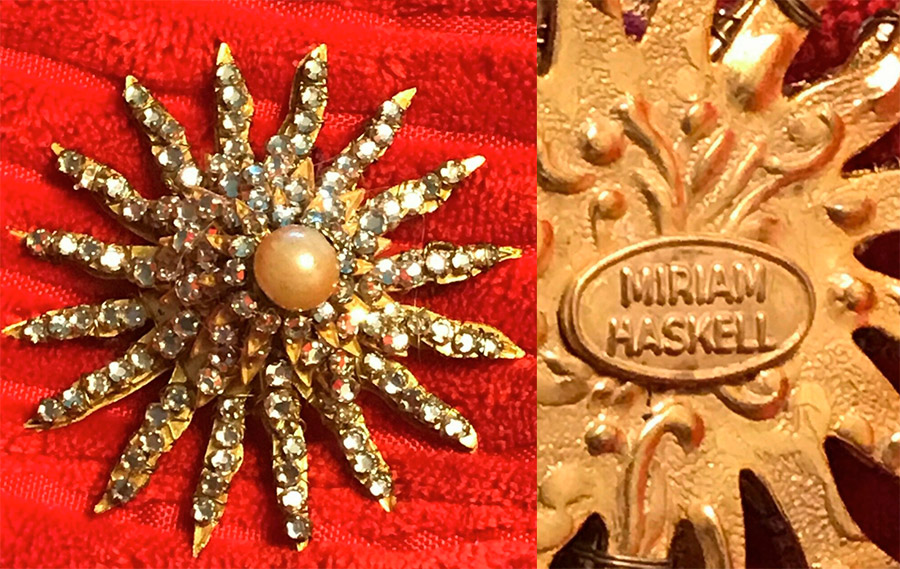 30 magnifiques bijoux vintage Miriam Haskell
