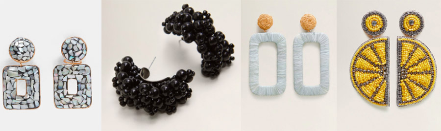 Les boucles d'oreilles les plus en vogue cet été