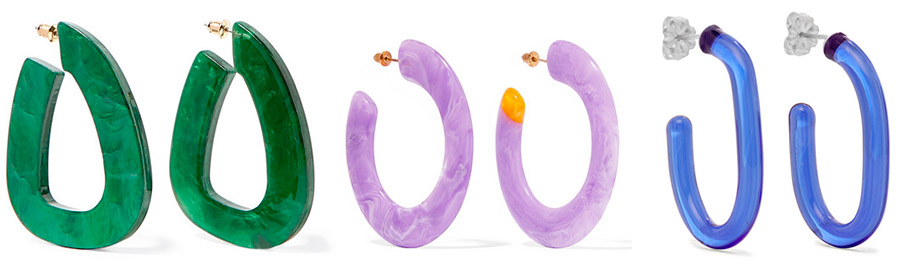 Boucles d'oreilles sucettes lumineuses