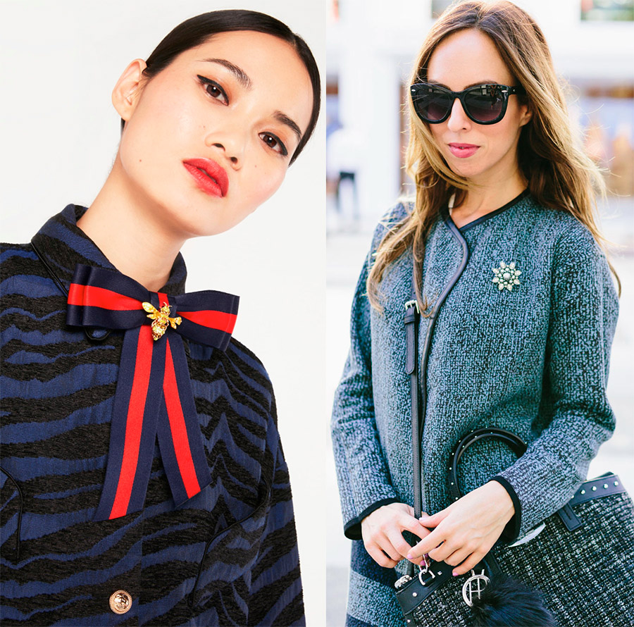 Comme c'est beau de porter une broche