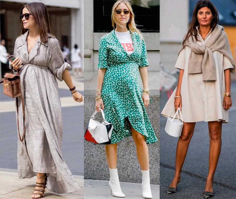 Images d'été élégantes pour les femmes enceintes