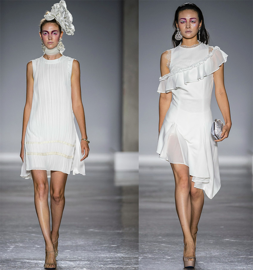 De belles robes blanches cet été