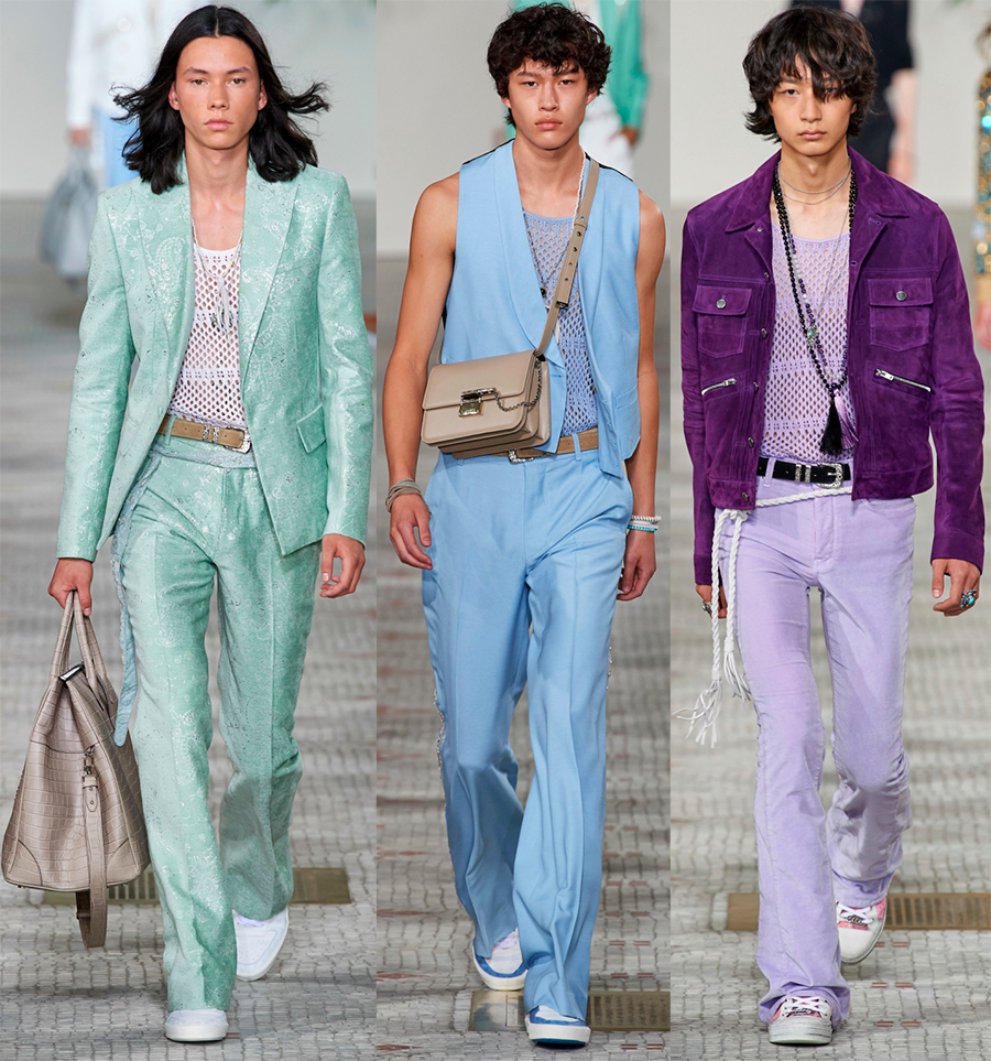 Looks féminins dans la mode masculine