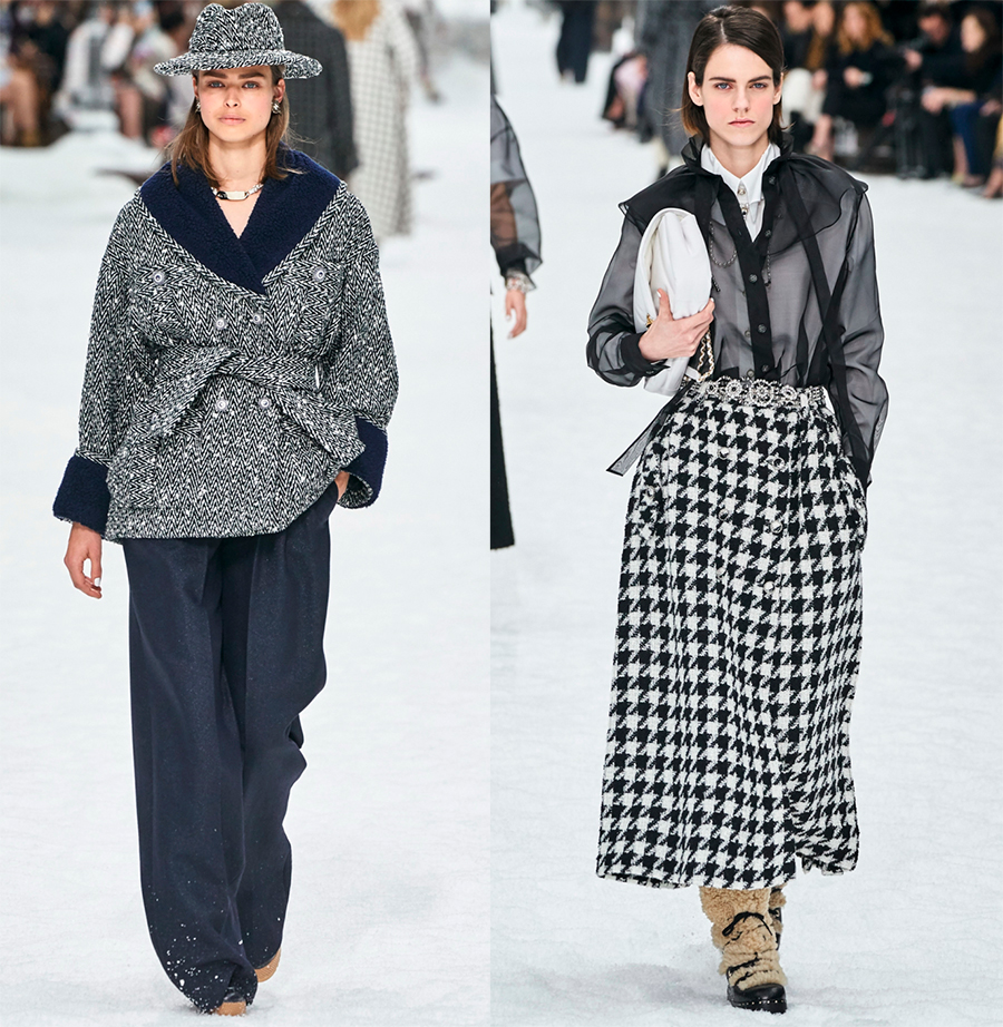 Tweed dans la collection Chanel