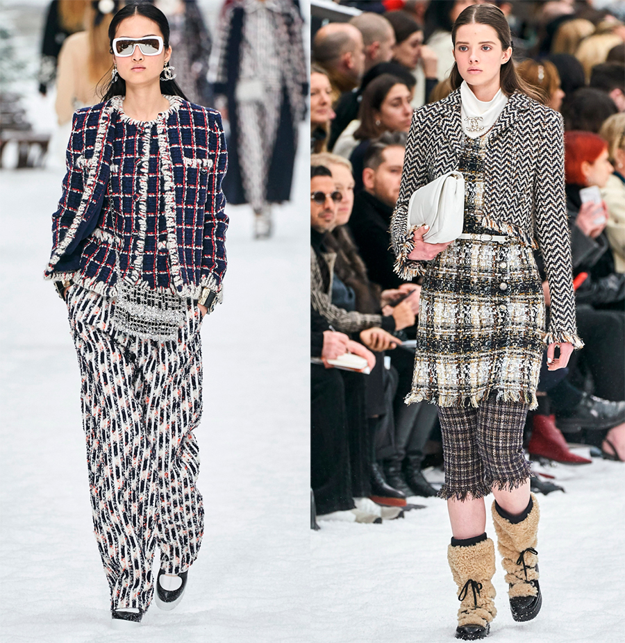 Tweed dans la collection Chanel