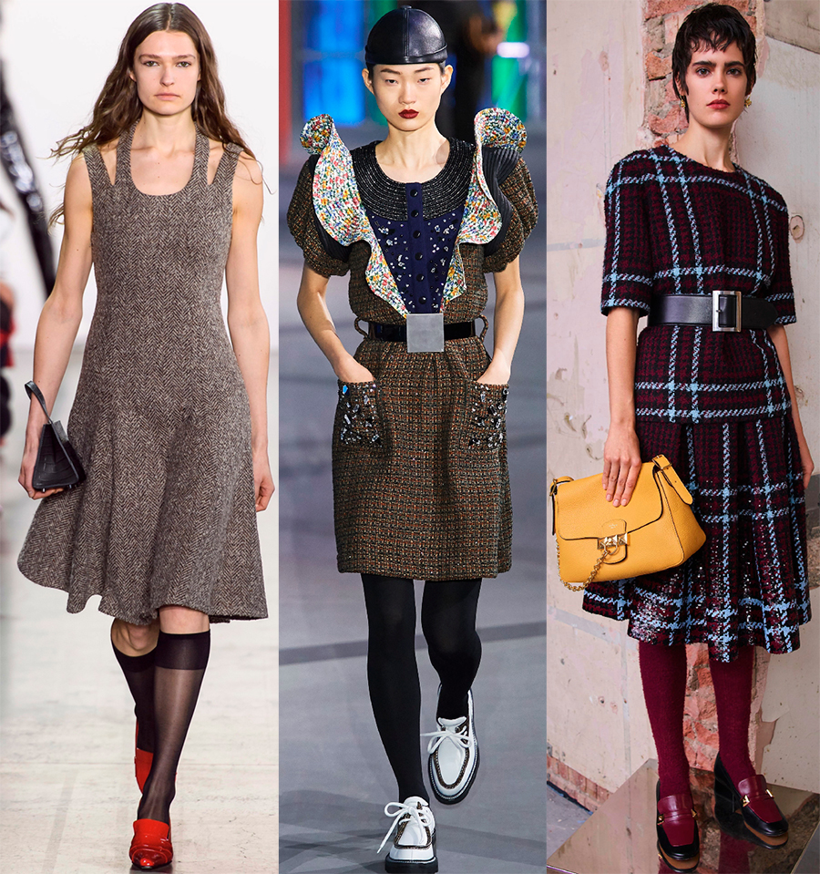 Robe en tweed 2025-2026