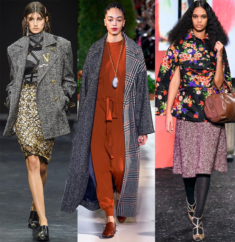 Vêtements en tweed pour femmes