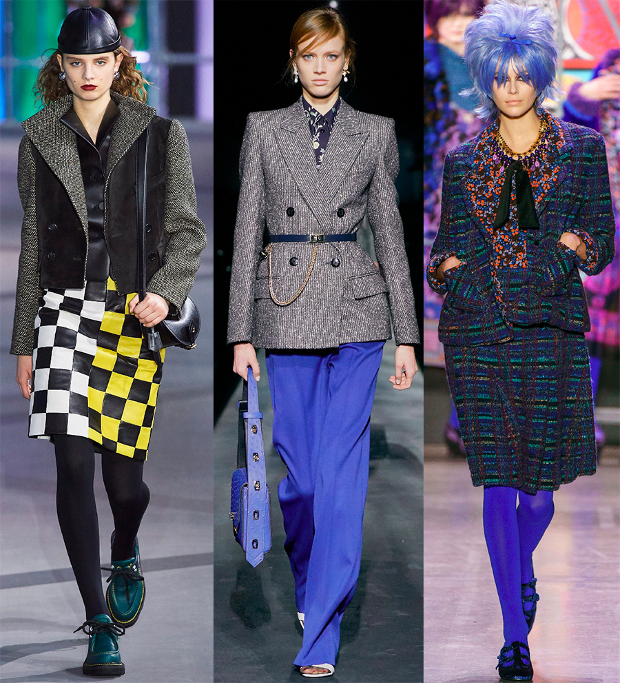 Vêtements en tweed pour femmes