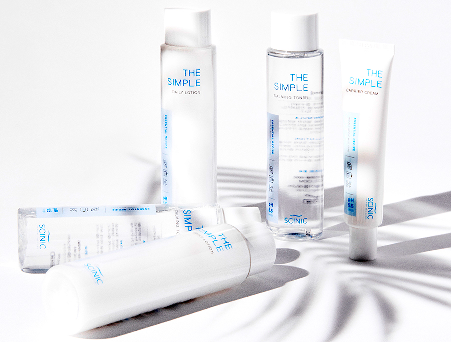 Cosmétiques coréens pour peaux sensibles