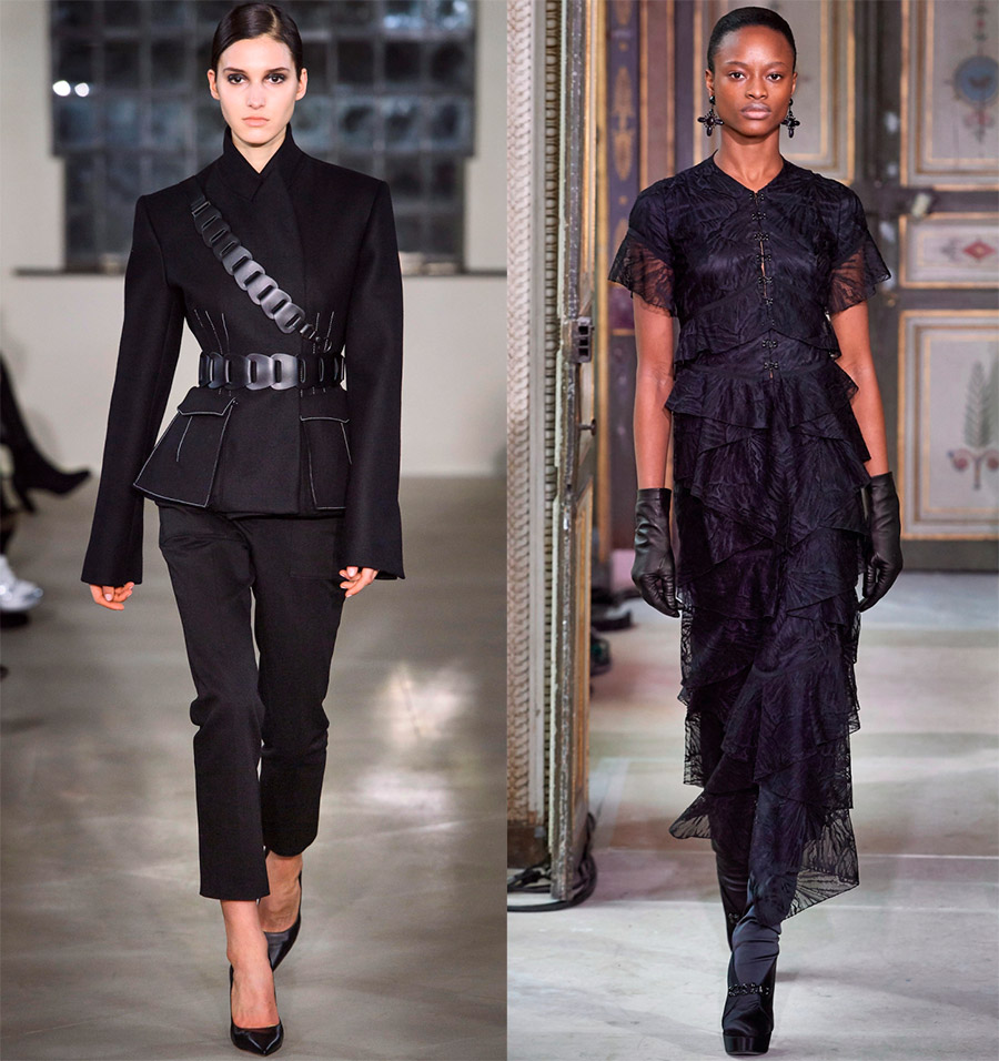 Total look noir 2025-2026