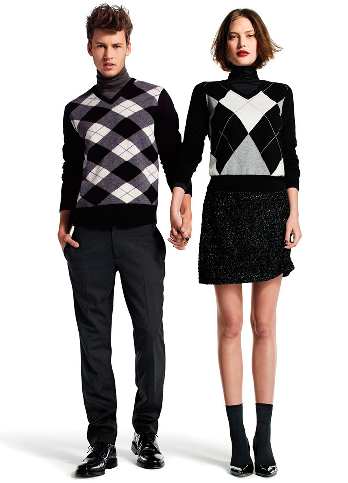 L'imprimé Argyle vous aidera à avoir l'air élégant et aristocratique