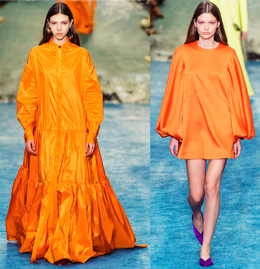 Couleurs vives dans la mode féminine