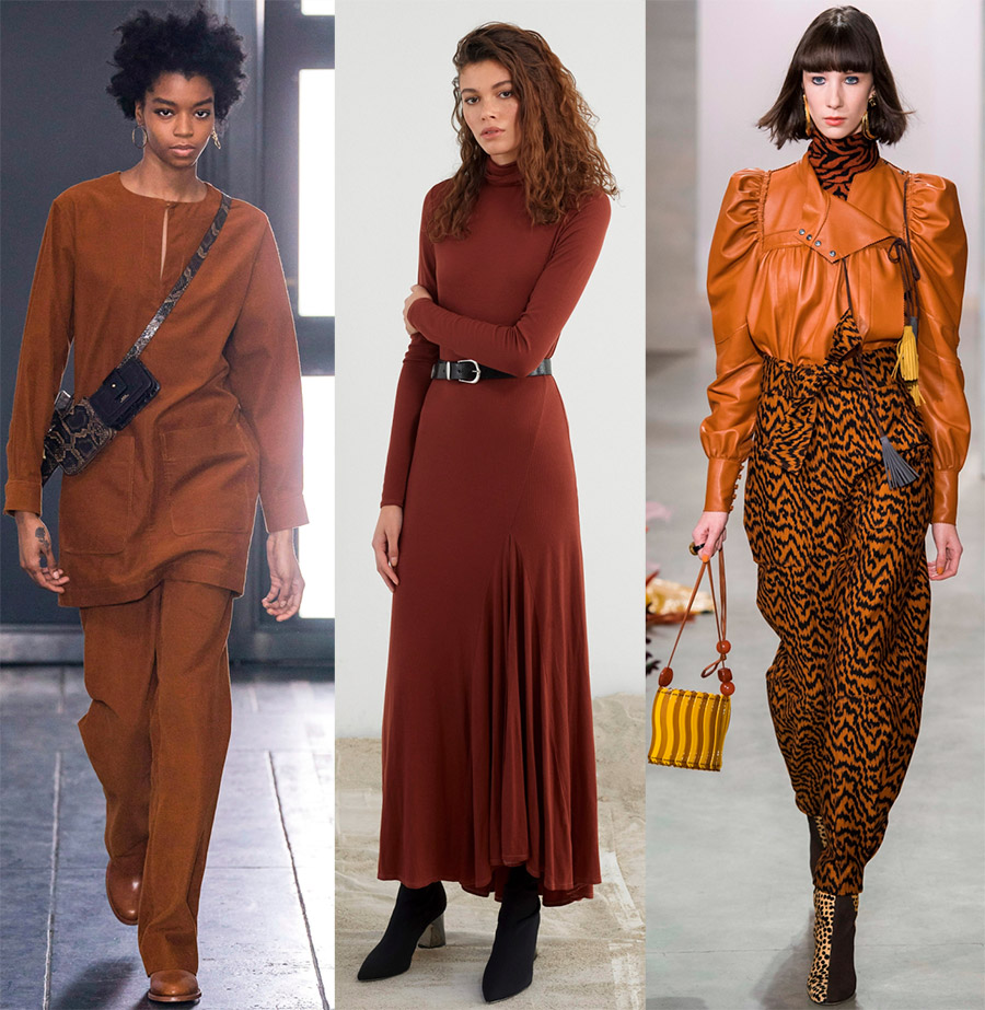 Palette de couleurs à la mode