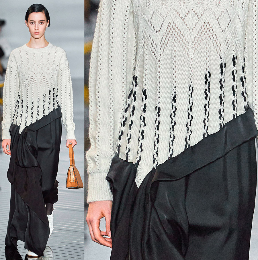 Jolie robe en maille