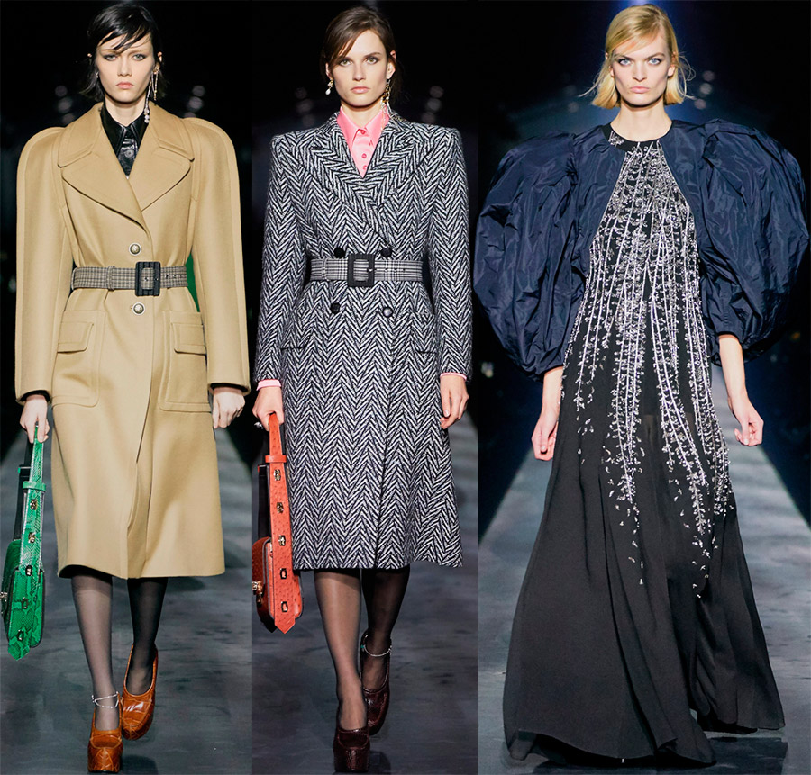 Tendance épaules volumineuses