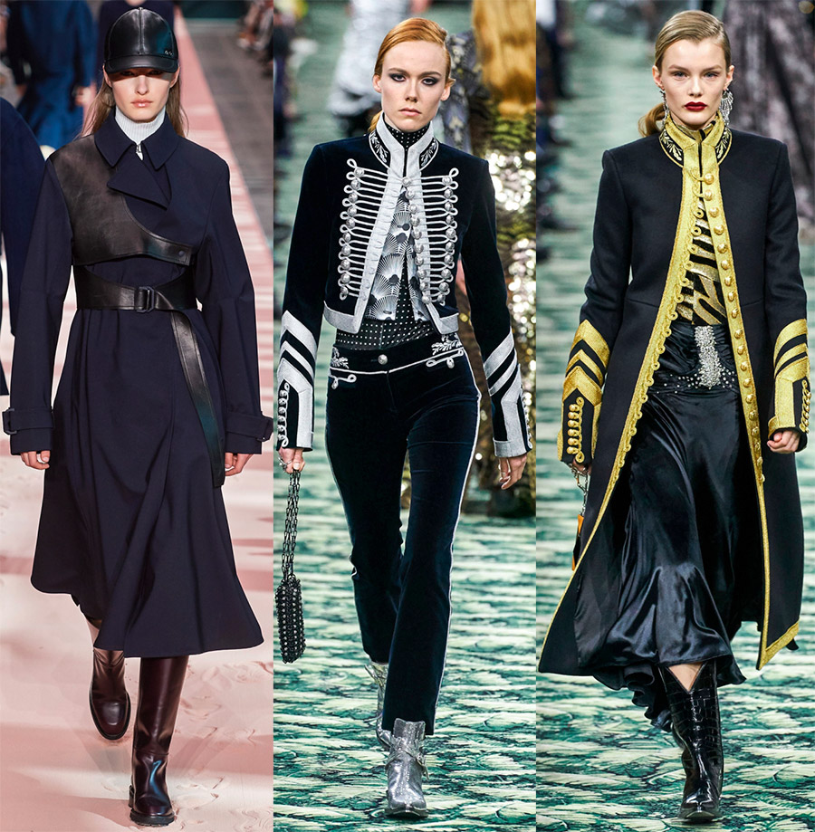 Style militaire dans la tendance