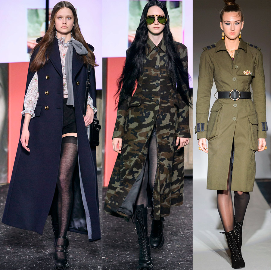 Style militaire dans la tendance