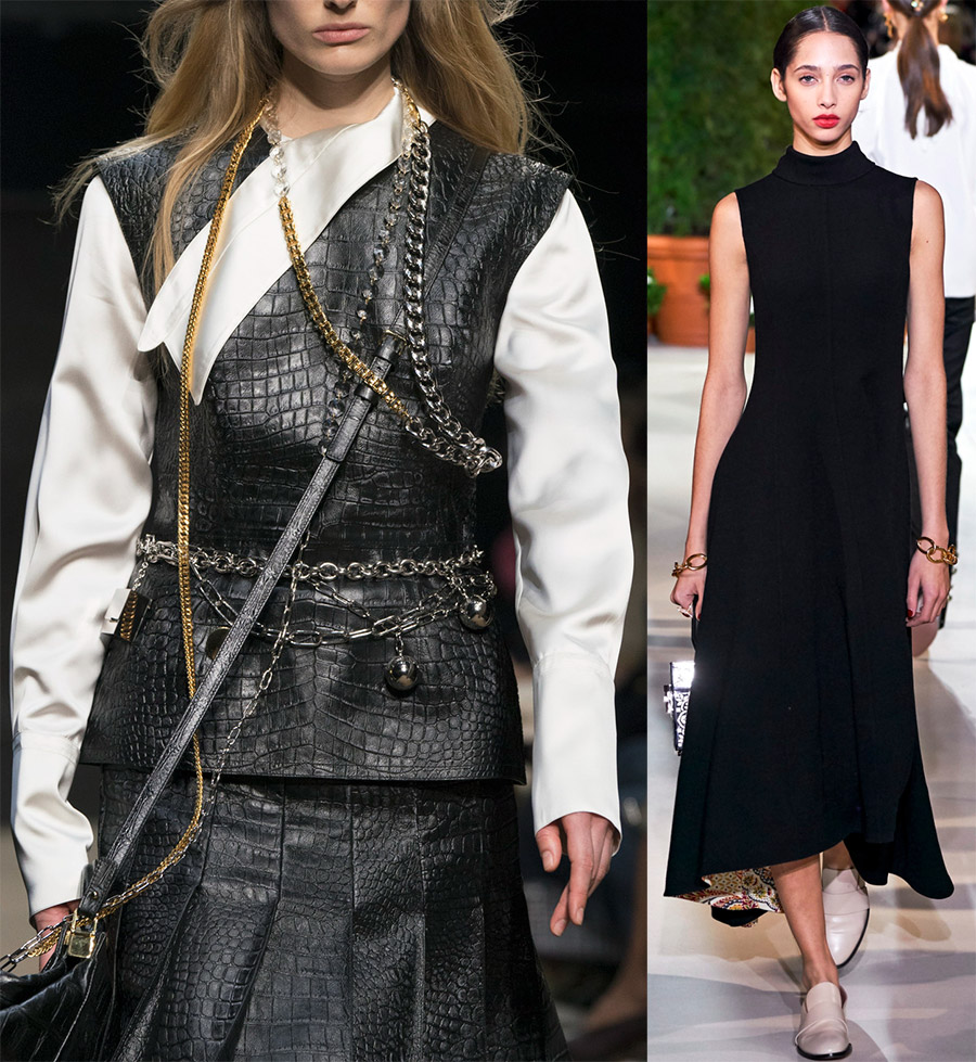 Tendances de la mode - chaînes